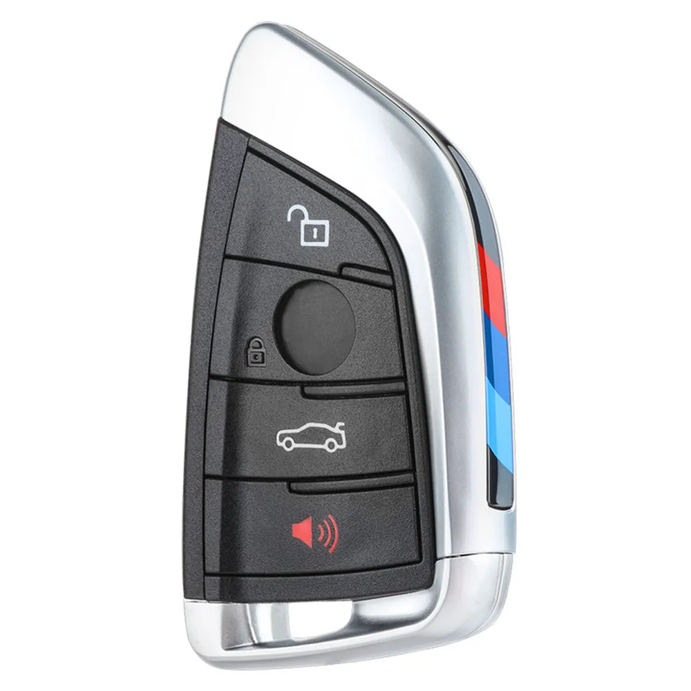 KEYECU черный дистанционный ключ-брелок от машины 4 кнопки 315/433/868 МГц для BMW, Возраст 1, 2, 3, 4, 5, 6, 7, серия X1 X3 F шасси CAS4+ FEM 2011