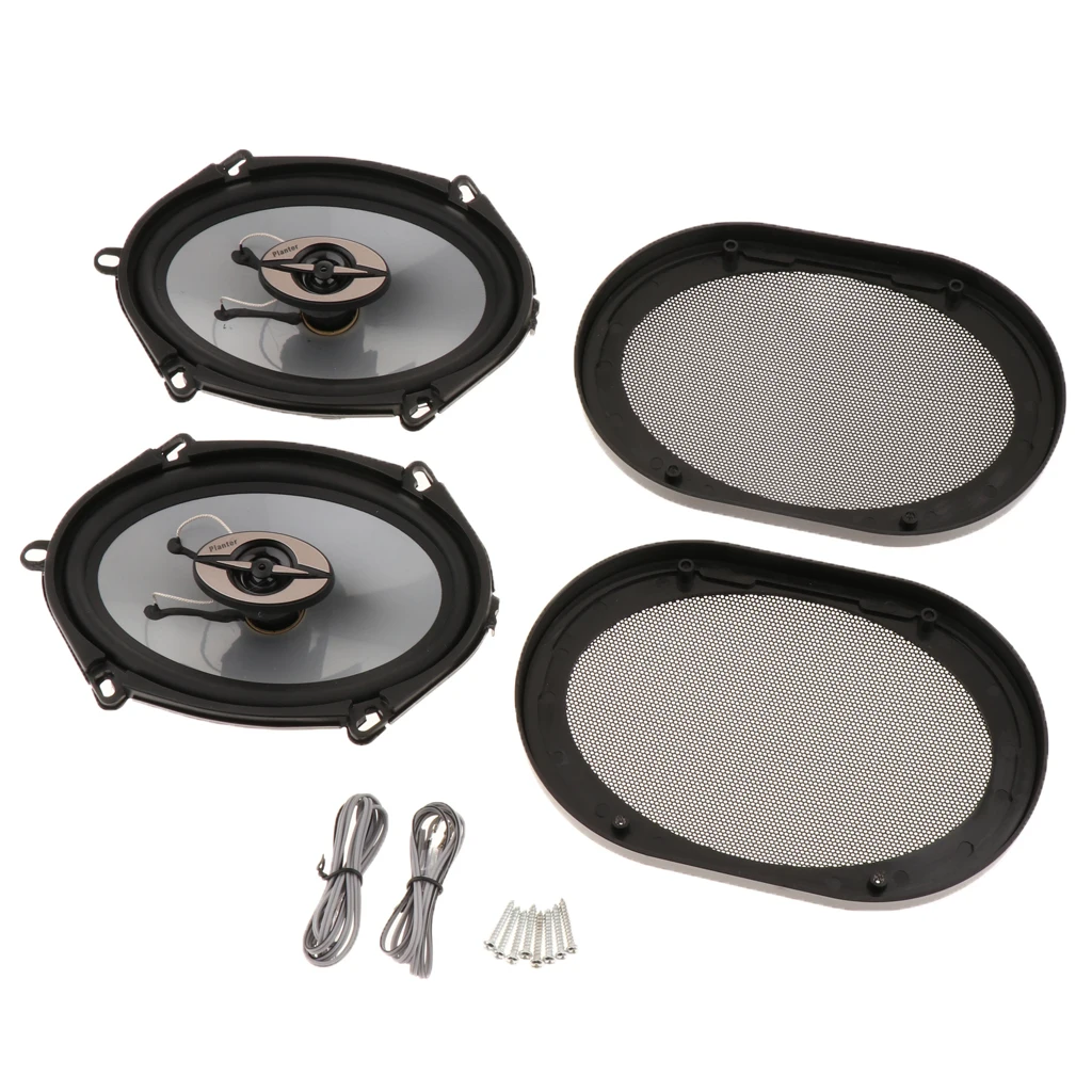 2 Pack Coaxial Car Speakers 380 Watts 4 