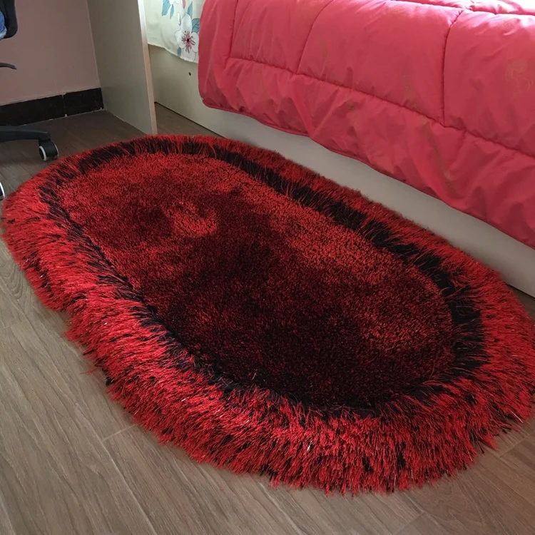 Ковер, утолщенный, зашифрованный, овальный, нить, кровать, гостиная, гостиная, ковер, комната, ковер