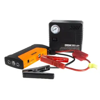 

Start-Up charger with compressor carcam jump starter pzy-10 +