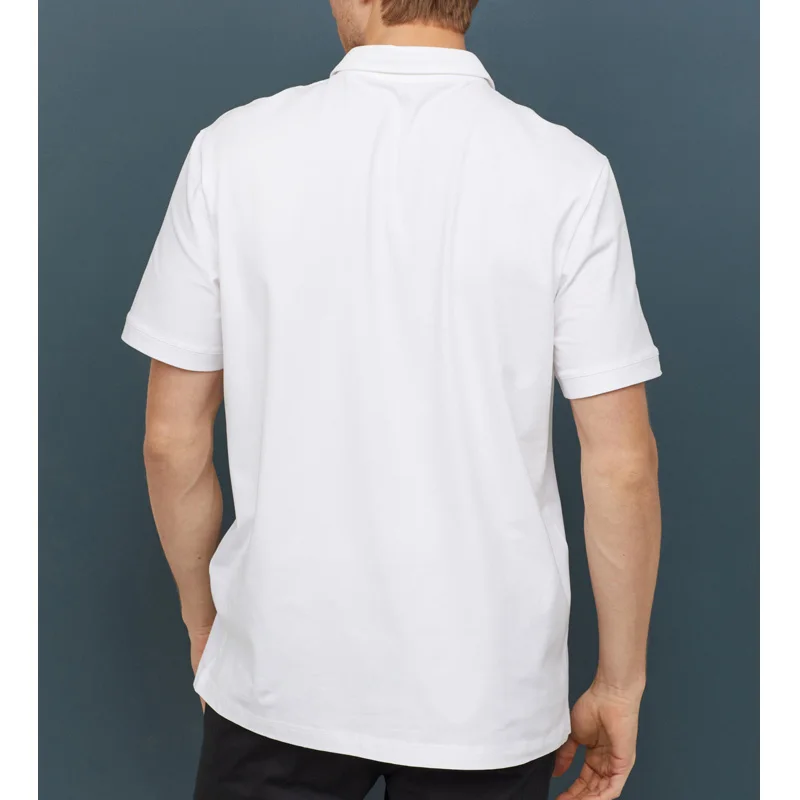 Polo Shirt Men Cotton Business Office Casual Solid Male Polo Shirts Friends Short Sleeve High Quality Cotton Polo Clothes