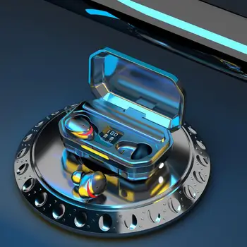 

TWS Bluetooth 5.1 wireless earphones headphones Touch Control Earphones 9D Stereo Sports Headsets LED Display Gaming Auriculare