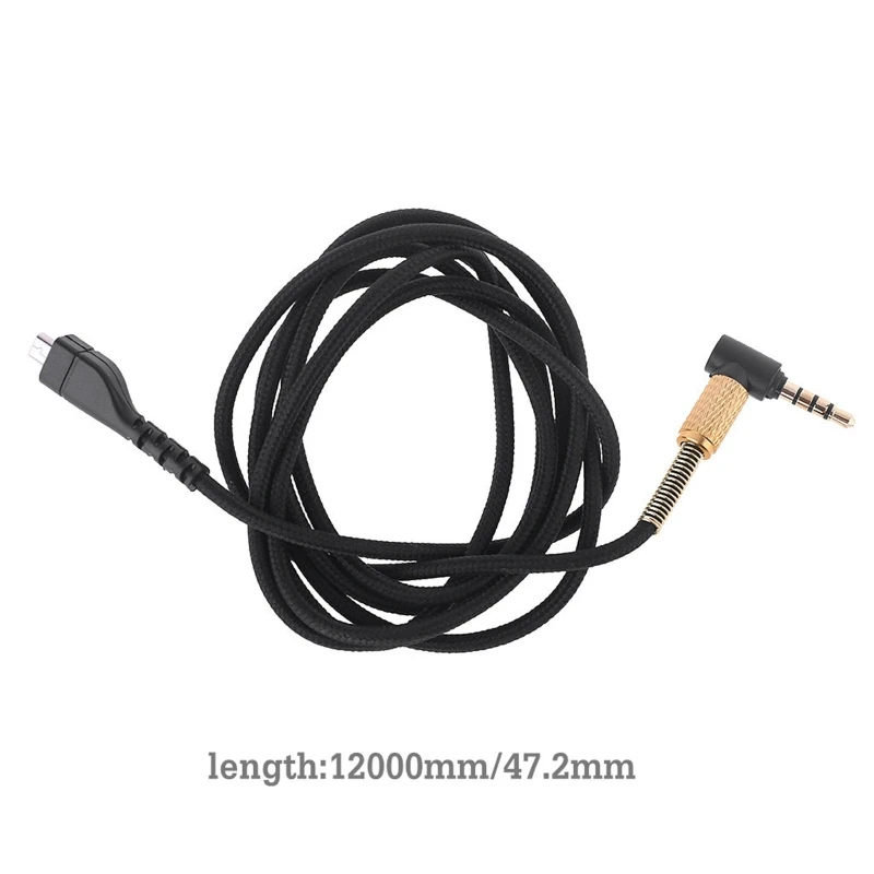 1.2M Cable Extension Cord for steelseries- Arctis 3 5 7 9X Pro Wireless Headset
1.2M Cable Extension Cord for steelseries- Arctis 3 5 7 9X Pro Wireless Headset