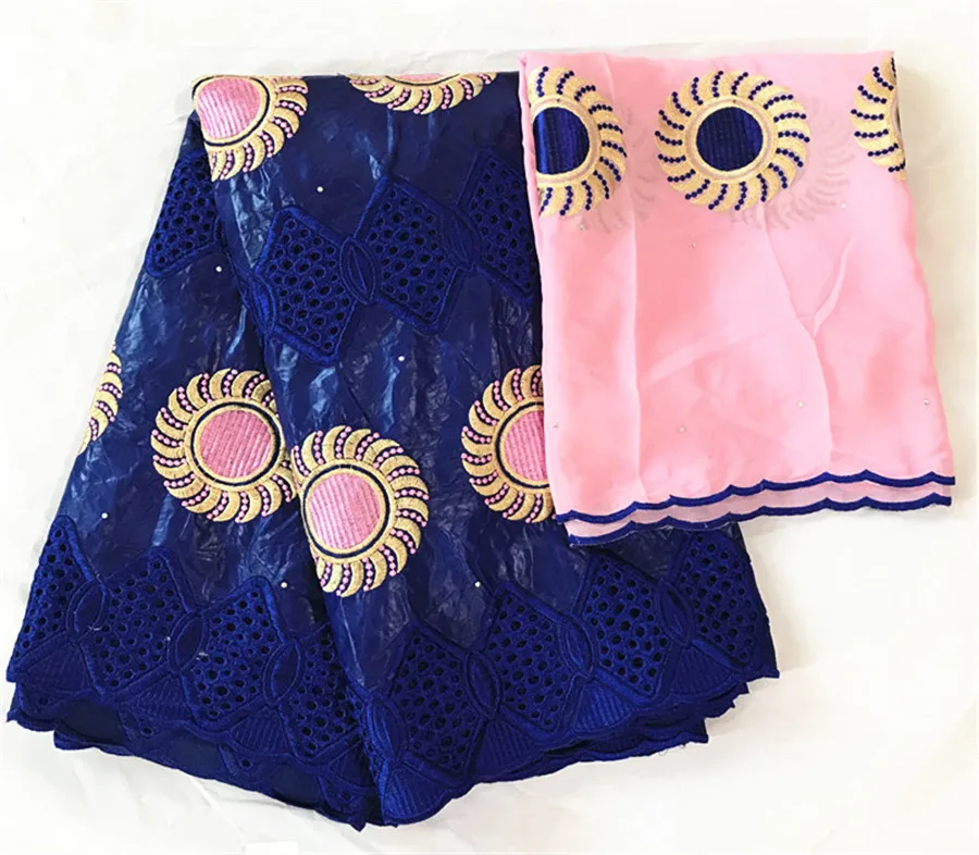 as picture Nigerian dry lace fabric african bazin riche fabric with beads high quality guinea brocade fabric for wedding 5+2yards/lot - Цвет: as picture
