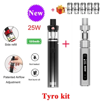 

Gift 5 Free Coils! E Cigarette Move Grand TC 60 Vape Kit with 3.0ml Top Filling Atomizer 60W Vaporizer 1900mAh Battery