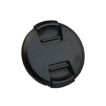 

High-quality 40.5 49 52 55 58 62 67 72 77 82mm center pinch Snap-on cap cover logo for SONY camera Lens