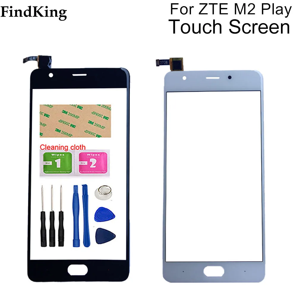 Мобильный сенсорный экран 5 дюйма для ZTE Nubia M2 Play NX907J дигитайзер датчик переднее
