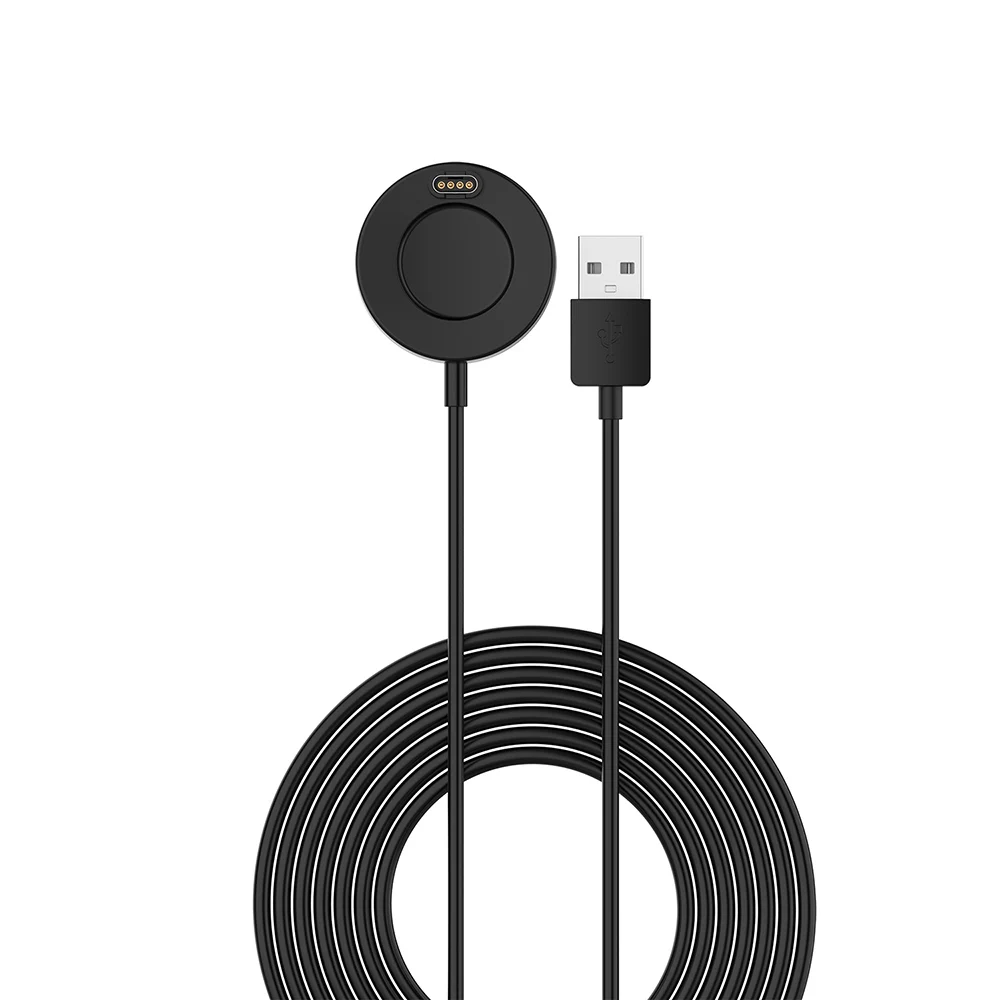 Universal Smartwatch Charger Dock with USB Charging Cable and Data Sync Station