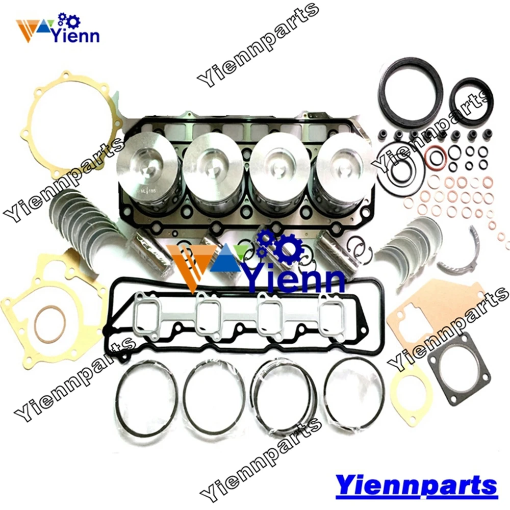 4TNE98 4TNE98-EBV 4TNE98-CRA Overhaul Rebuild Kit For Yanmar Excavator Loader Tractor Truck Diesel Engine Repair Parts | Автомобили и