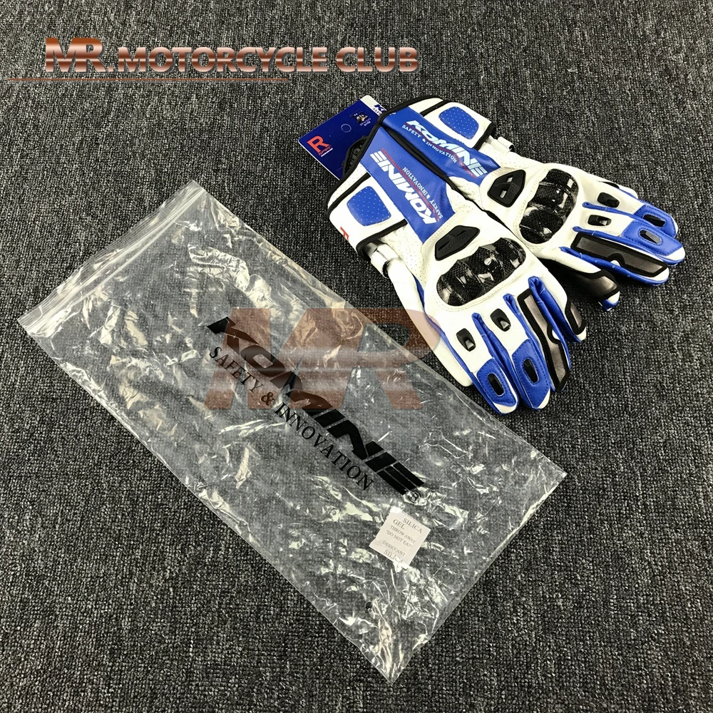 Guantes de motocross resistentes al desgaste de la pantalla tartil de cuero para motocicleta de verano GK-198