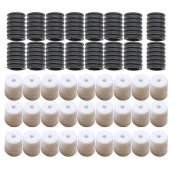 

200pcs/250pcs Adjustable Buckle Silicone Anti-Slip Buckle Ear Protective Rope Regulator Silicone Anti-Slip Buckle