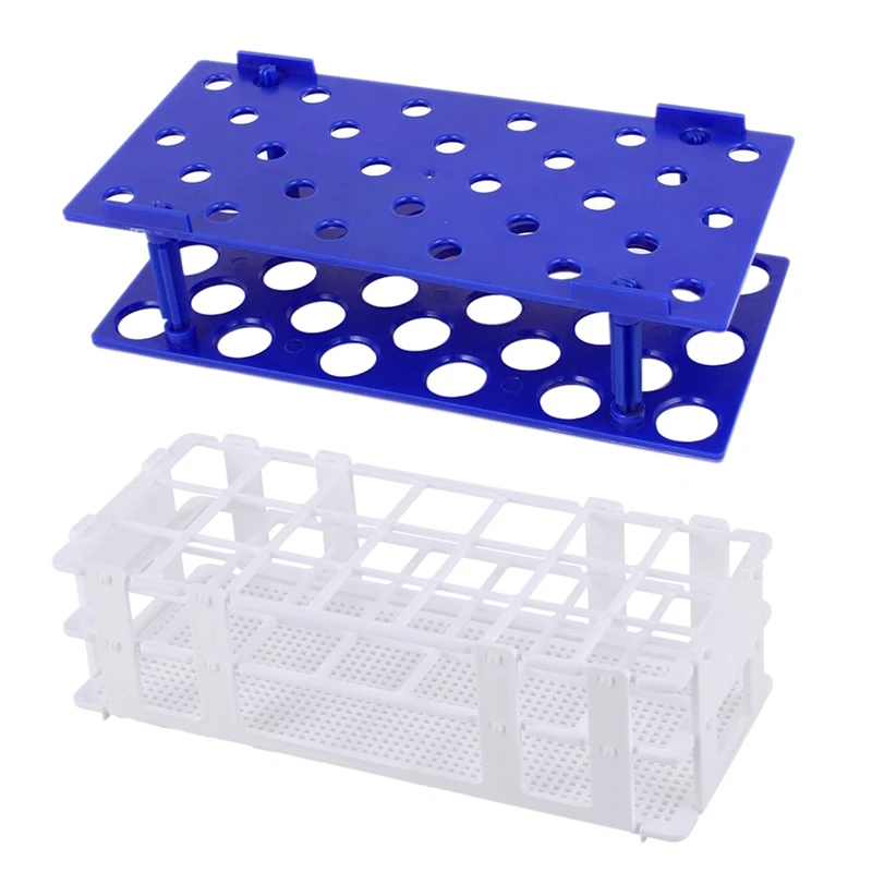 

Promotion! Laboratory Plastic 28 Hole 17mm Dia 15ML Centrifugal Test Tube Rack Holder & Plastic Test Tube Rack for 30mm Tube, 21