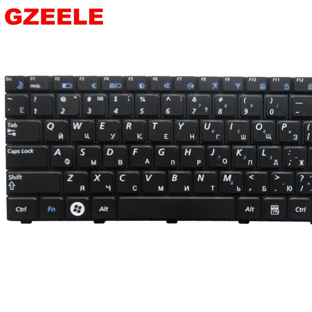 RU для SAMSUNG R518 R520 R522 R550 R513 R515 Клавиатура ноутбука Русский черный
