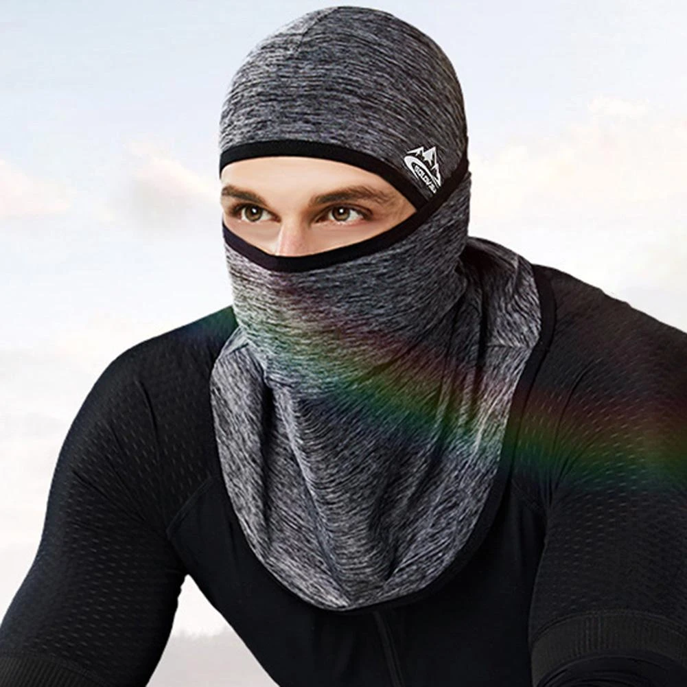 mens knit scarf Summer Windproof Outdoor Cycling Hike Neck Full Face Scarf Hat Balaclava Cover Outdoor Sports Face Accessories Scarves mens infinity scarf