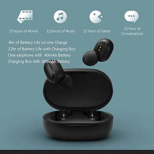 Для Redmi Airdots TWS Bluetooth 5,0 наушники стерео беспроводные активные шумоподавления с микрофоном свободные наушники