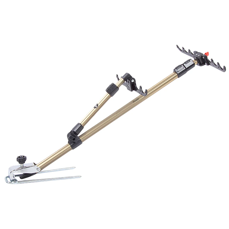 

Leo 1.5M Telescopic Fishing Rod Bracket Holder Back Stand Foldable for Fishing Rod Pole Holder Stand Fishing Accessory