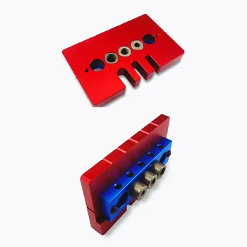 

Woodworking Hole Puncher Tool 5pcs Dowelling Positioner Drilling Jig Saw