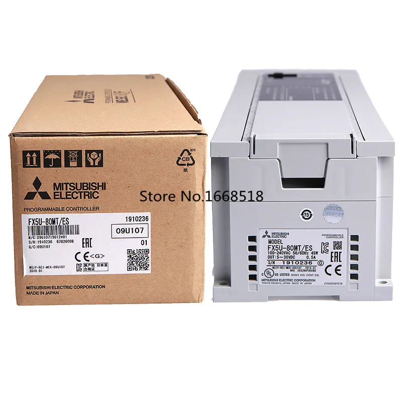 FX5U-80MT/ES MELSEC iQ-F PLC 40 DI& 40 DO транзистор(абсолютно и