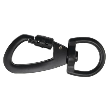 

Aluminum alloy Swivel Carabiner Buckles Professional D Shape Safety Master Lock Outdoor Climbing Security Accessories Keychain