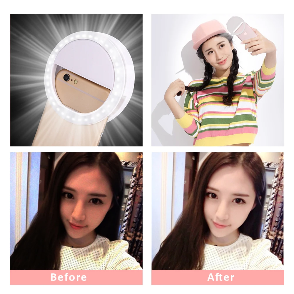 LED-Selfie-Ring-Light-For-iPhone-X-7-8-Samsung-S8-Huawei-Xiaomi-Nokia-Portable-Mini (1)