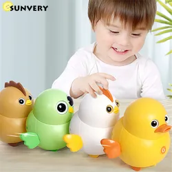 Alta qualidade bebê magnético brinquedos elétricos crianças balançando pinguim pato pintainho andando infantil coruja animais brinquedos para a criança engraçado presente