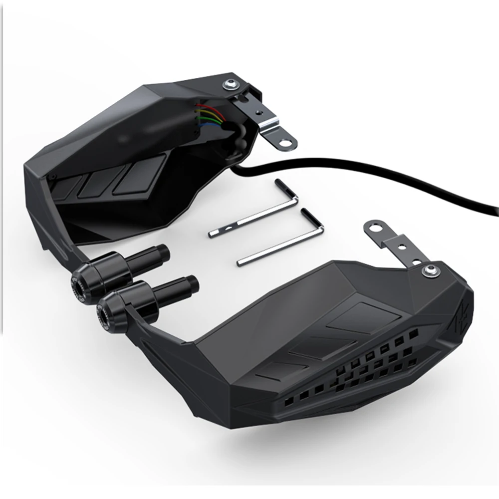 Ветрозащитные Защитные Трубки для мотоцикла светящиеся аксессуары bmw r1200gs suzuki