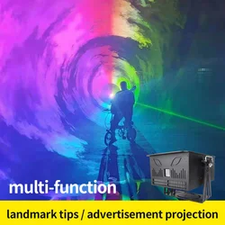 Lumière Laser RGB étanche haute puissance, pleine couleur, projecteur Laser pour Animation Led, modèles de fête 
