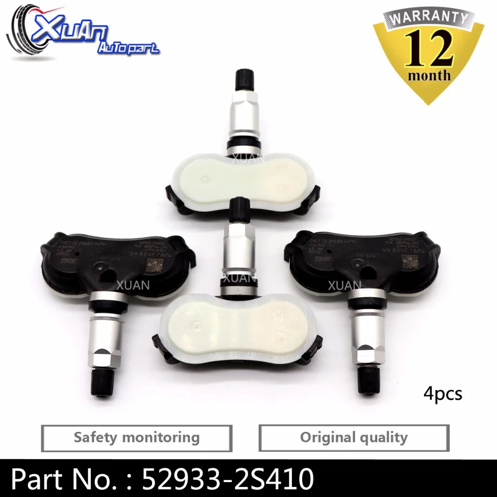 Датчик давления в шинах XUAN TPMS для Genesis G90 HI Hyundai Equus VI iX35 LM Kia Sportage SL 52933 2S410 434 МГц 4