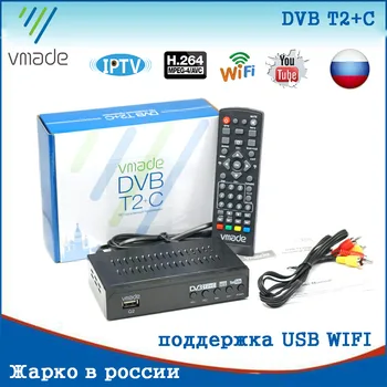

Russian Spain Terrestrial Digital TV Receivers DVB T2 DVB-C Combo HD H.264 FTA TV Tuner Set Top Boxes Support Youtube