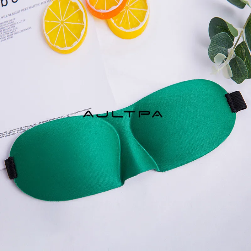 300Pcs 3D Sleeping Eye Mask Natural Eyeshade Cover Shade Eye Patch Women Men Relax Soft Portable Blindfold Travel Eyepatch