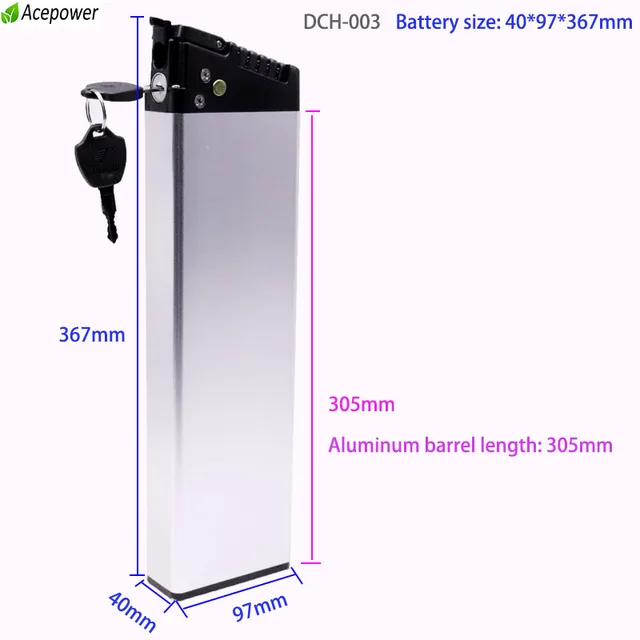Batteria Per Bici Elettrica 36V 10.5Ah - Al Litio, Pieghevole, Con Caricabatterie E USB Per Bici Curva - Foto 4