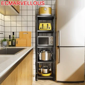 

Holder Repisas Y Estantes Home Scaffale Rangement Cuisine Room Rack Mensola Trolleys Kitchen Storage with Wheels Organizer Shelf