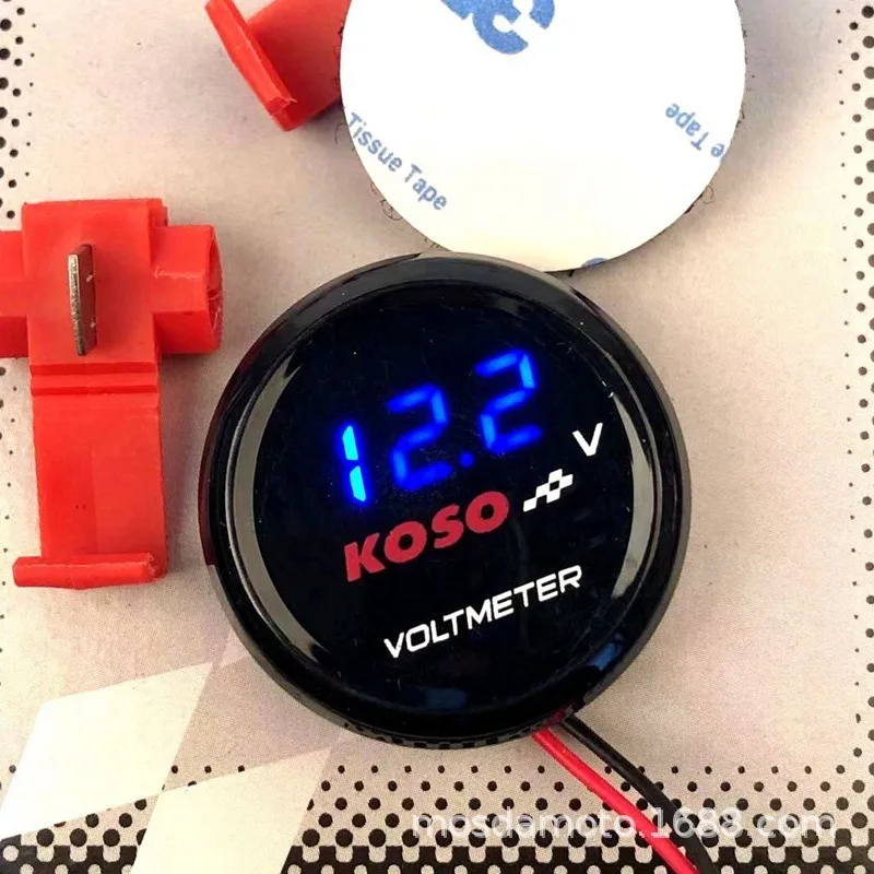 Motorcycle Accessories Dc:10-150v Voltmeter FOR SUZUKI GSX-R750 INTRUDER GSR 600 HONDA CBF 600S CB 1100F 1100 YAMAHA | Автомобили и