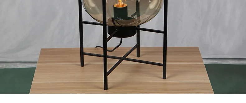 Modern Floor Standing Lamp Living Room Home Deco Lighting Nordic Floor Light LED Standing Fixtures Decorative Glass Illumination