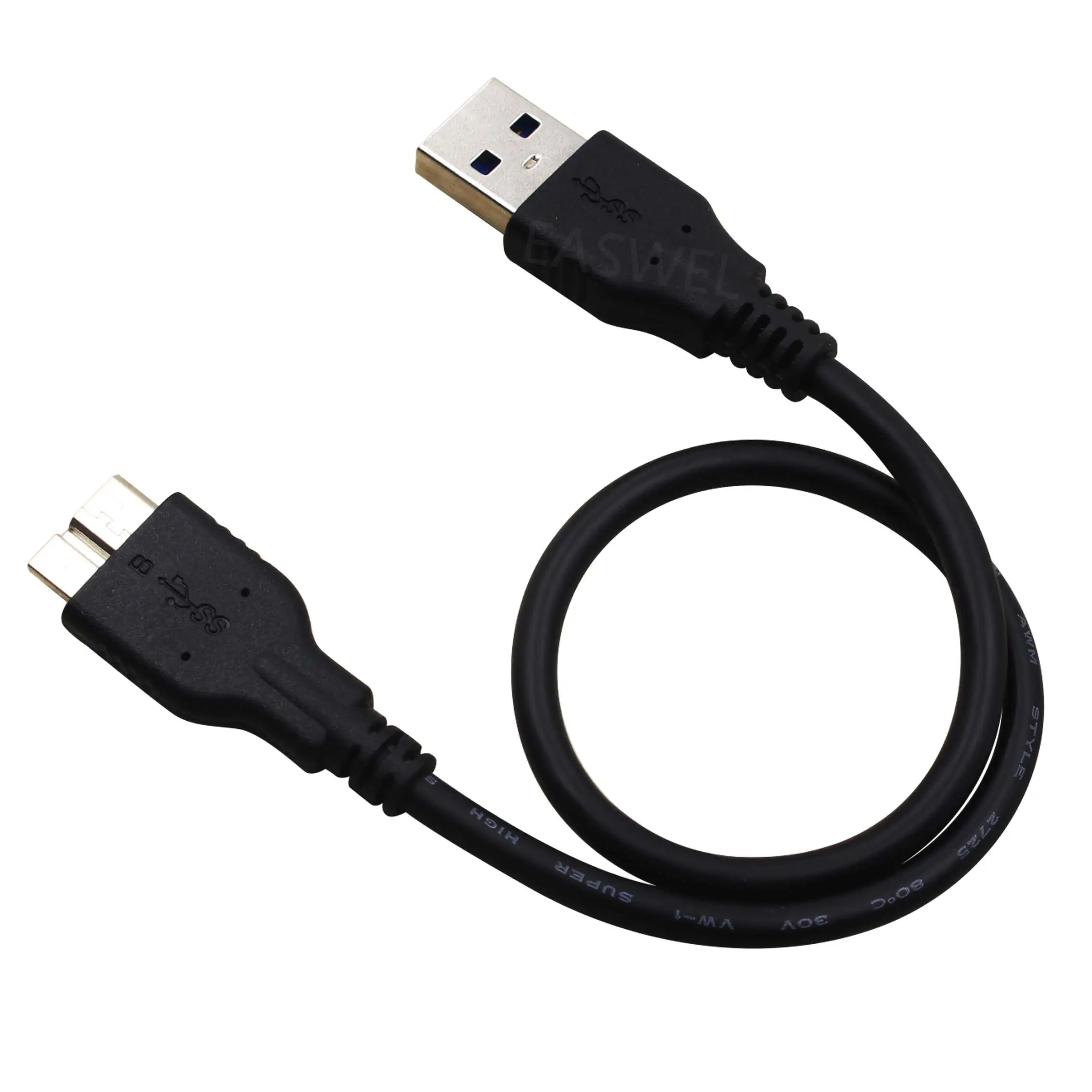 30 см USB 3,0 шт. кабель для синхронизации данных и зарядки шнур питания для ноутбука Toshiba Canvio жесткий диск 1 ТБ 2 ТБ