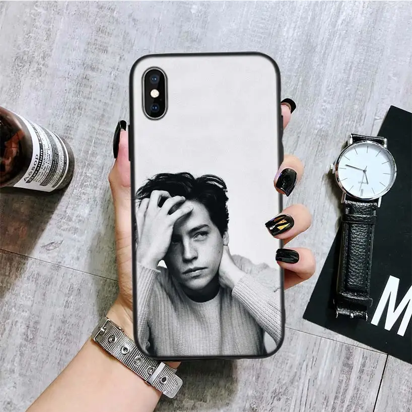 Riverdale Cole Sprouse Jughead Black Back Cover Phone Case For Apple IPhone 11 Pro XS MAX 5