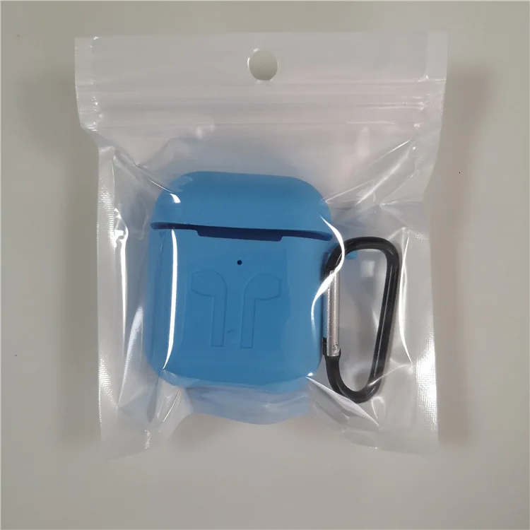 DHL 100 шт для Apple AirPods 1 2 защитный Ударопрочный силиконовый чехол с пылевым штекером iPhone 7 Bluetooth наушники