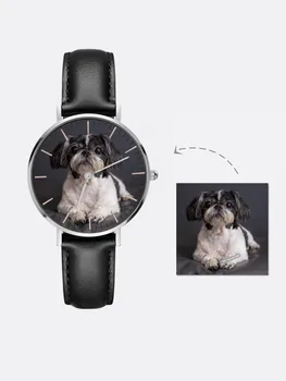 

Personalized Photo Watch Leather Strap,Custom Pet Watch,Personalized Pet Watch,Personalized Custom Watch,Men Women's Watch