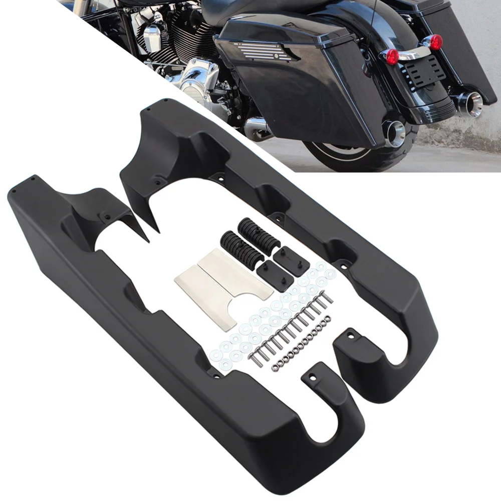 Комплект для удлинения шасси Harley Touring Glide Ultra Road King 94 13 матовая черная 4 &quotжесткая