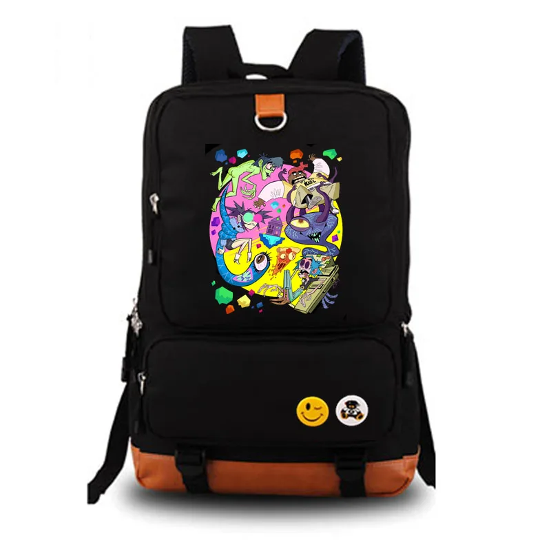 

Gorillaz school bag noctilucous backpack student school bag Notebook backpack Daily backpack