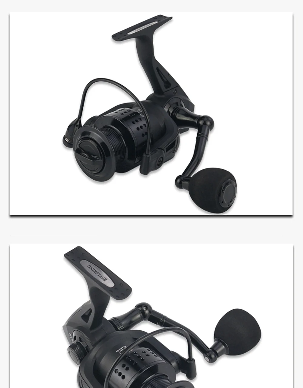 YUMOSHI Рыболовные катушки RT 2000-7000 серии рыболовные полностью металлические катушки 13+ 1BB ЧПУ рокер рыболовное колесо EVA спиннинговая катушка Pesca peche