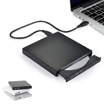 

Player Automatic Inhalation USB 2.0 External Drive Burner Combo DVD ROM Optical Drive CD VCD Rewriter Reader Player for Laptop