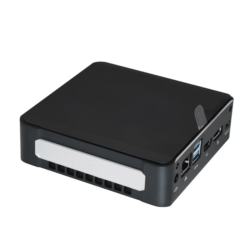 Мини-ПК с вентилятором 8-го поколения Intel Core I7 8565U ram DDR4 NVME M.2 SSD Nuc Windows 10 Pro AC Wifi 4K type-C (EU Plug)