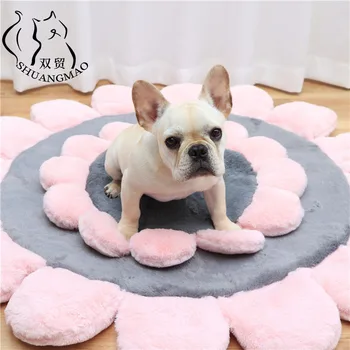 

SHUANGMAO Pet Kennel Dog House Sofa Bed Sleeping Washable Cat Beds Mat For Large Small Medium Bulldog Mats Dogs Plush Supplies
