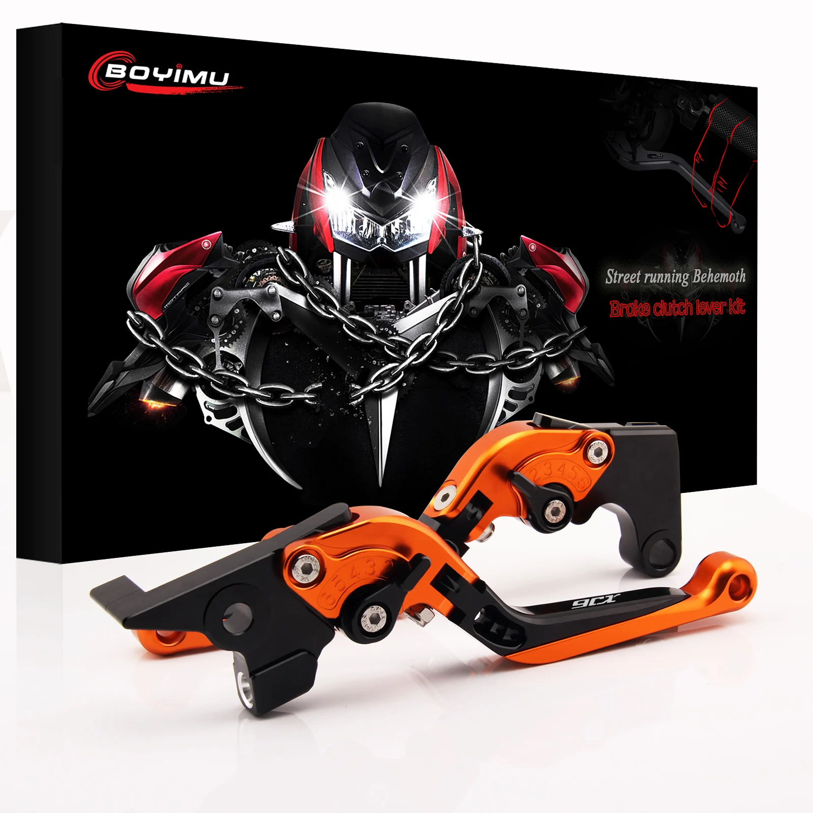 

New Fits For YAMAHA XJ6 DIVERSION 2009-2015 Motorcycle Accessories Folding Extendable Brake Clutch Levers Gray Logo XJ6