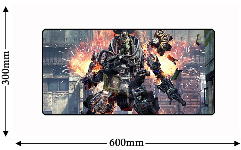 600*300 мм замок игровой titanfalks ноутбук стол компьютерный коврик для мыши геймерская клавиатура подушка для игр офисный планшет коврик для мыши коврик