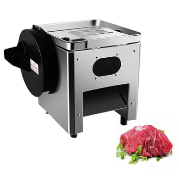 

100V 220V commercial stainless steel meat slicer vegetable cutting machine kitchen vegetable meat cutting machine