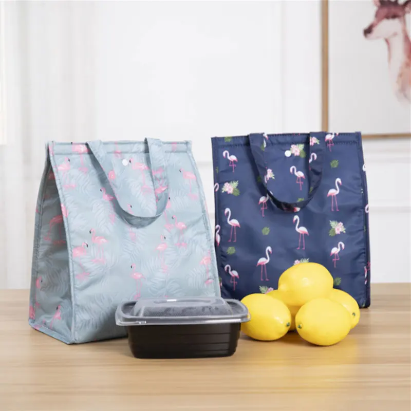 

Portable Food Fresh Lunch Bag Waterproof Thermal Insulated Snack Picnic Box Carry Tote Storage Bag Lunch Food Pouch