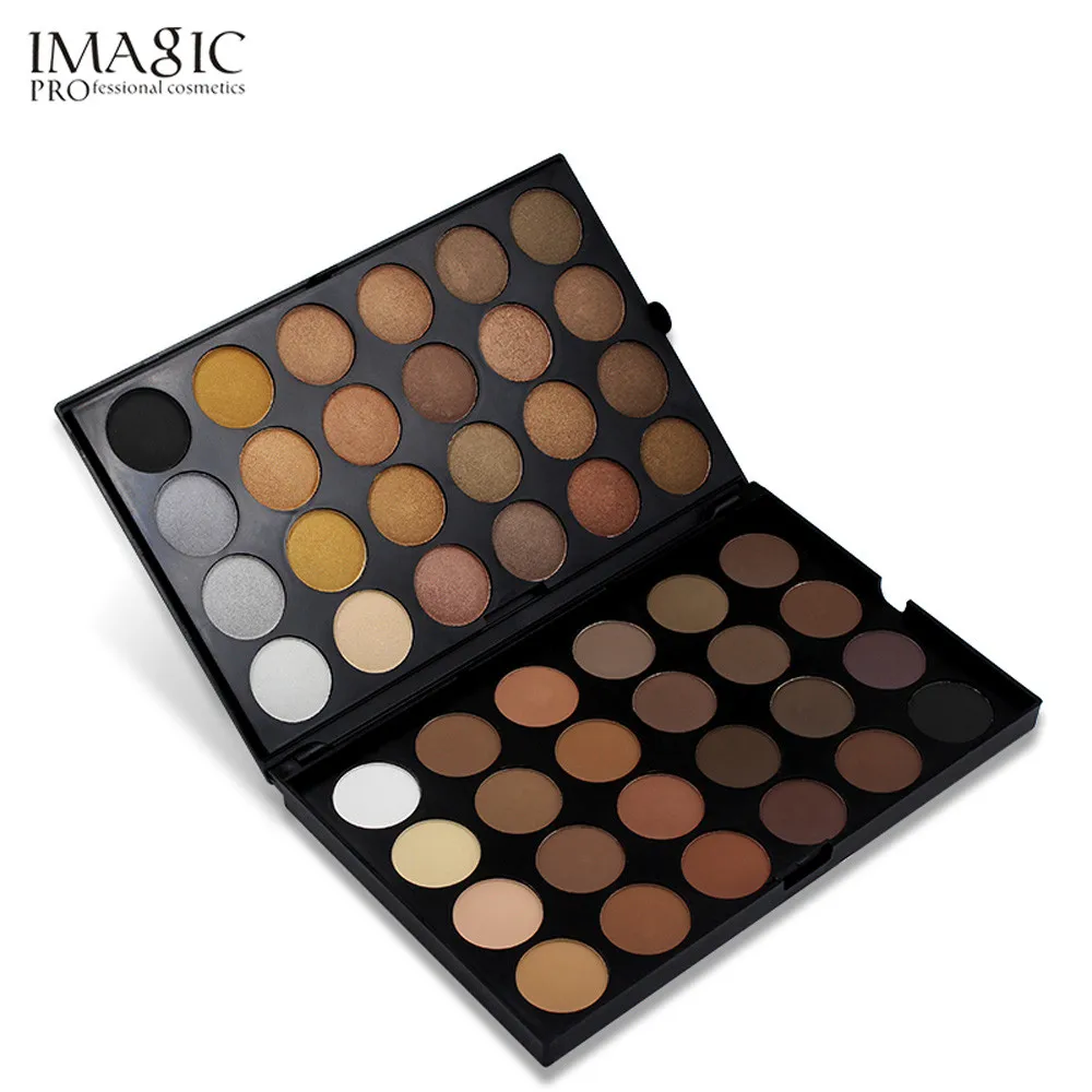 Тени для век Pallette двухсторонние Nudes 48 цветов матовый блеск Пудра Тени для век Стойкая подводка для глаз Макияж Косметика# YJ2
