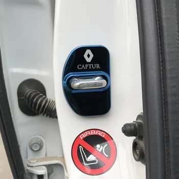 

Car Styling Door Lock Covers For Renault Captur Accesspories Car Styling
